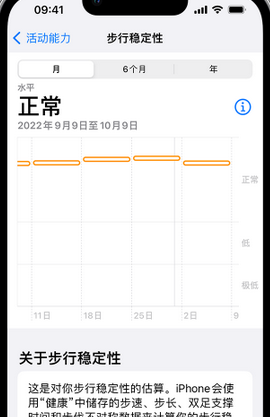 通化iPhone手机维修如何在iPhone开启'步行稳定性通知'